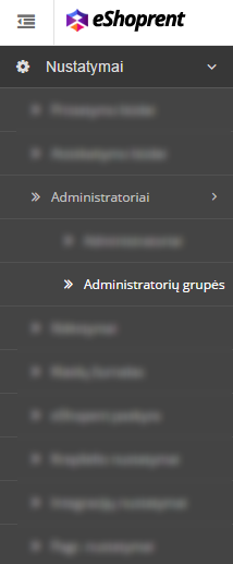 Administratorių grupės