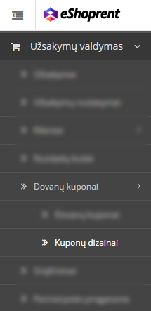 Dovanų kuponų dizainai 111