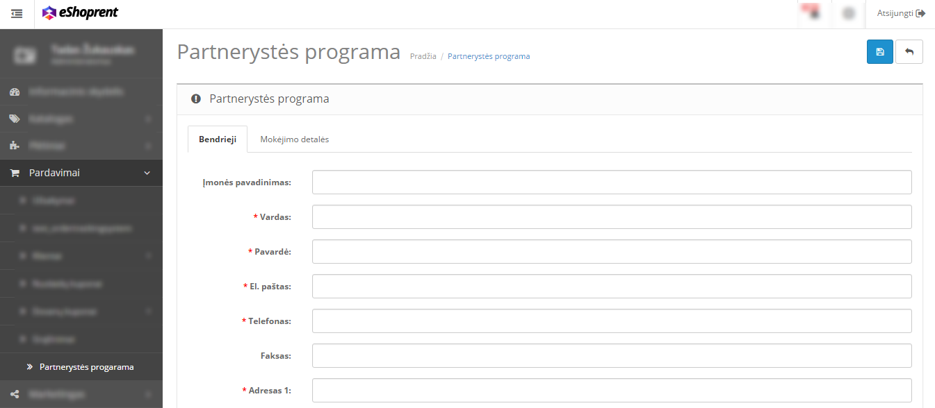 Partnerystės programa 3