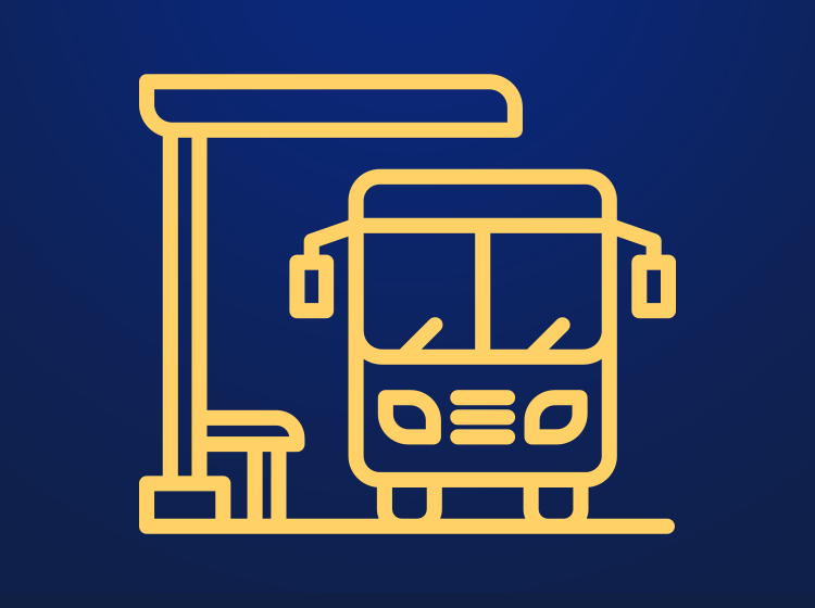 Pristatymas per autobusų stotis modulio valdymas.