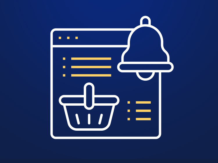 Prekių likučių įspėjimai