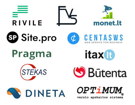 Automatinis pardavimų įrašymas buhalterinėje sistemoje