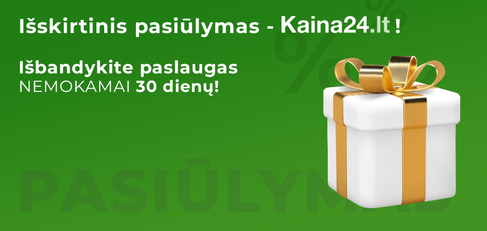 Kaina24.lt - išskirtinis pasiūlymas! Kaina24.lt - išskirtinis pasiūlymas!
