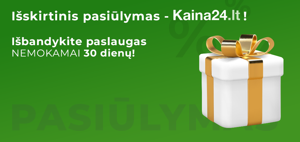 Kaina24.lt - išskirtinis pasiūlymas!